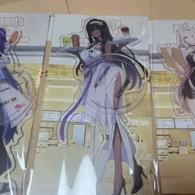 [BUNJANG] Brown Dust 2 Dessert39 Acrylic Stand Set / 브라운더스트2 디저트39 아크릴 스탠드 세트