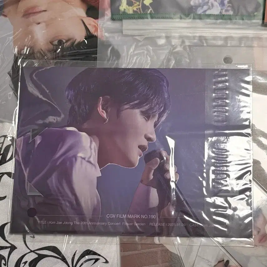 [BUNJANG] Kim Jaejoong Flower Garden CGV Film Mark No. 19 / 김재중 kimjaejoong 콘서트 플라워가든 필름마크 cgv 특전