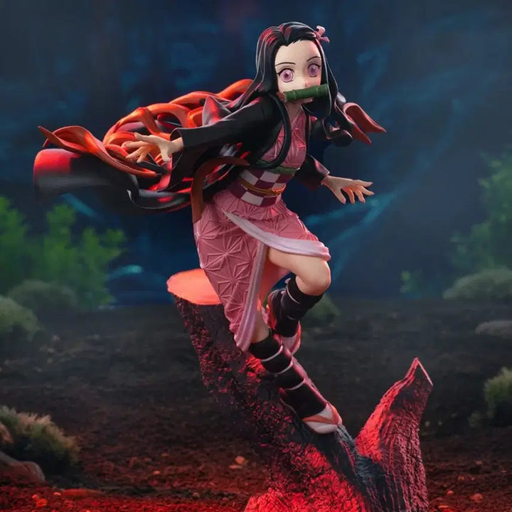 [BUNJANG] Demon Slayer Tanjiro &amp; Nezuko Xross Link Figure Set (Sealed) / (미개봉) 귀멸의 칼날 탄지로&amp;네즈코 피규어 세트 Xross Link