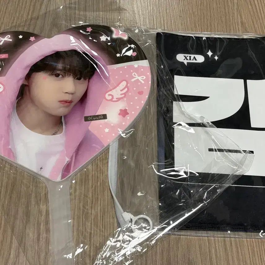 [BUNJANG] Kim Junsu (XIA) Uchiwa Slogan Bundle Set / 김준수(XIA) 우치와 슬로건 비공굿 일괄