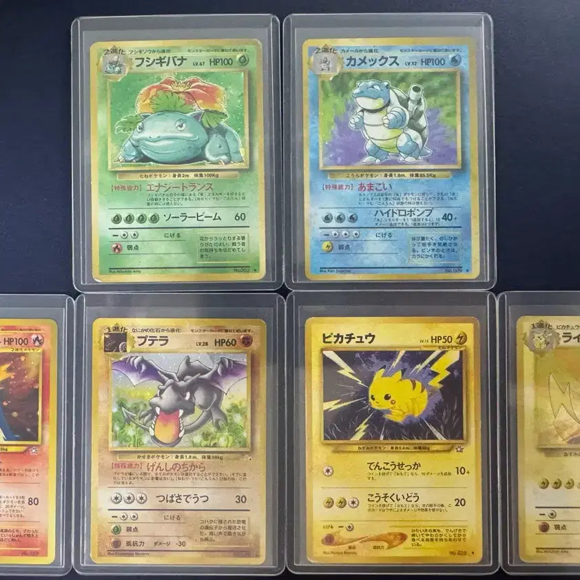 [BUNJANG] Pokemon Cards First Edition Bundle / 포켓몬카드 초판 이상해꽃, 거북왕, 피카츄 등 일괄
