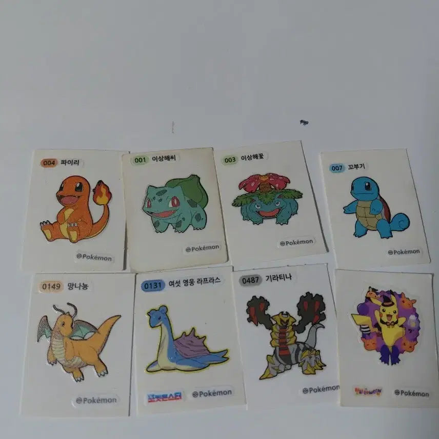 [BUNJANG] Pokemon Stickers Bundle / 포켓몬 띠부실 팔아요