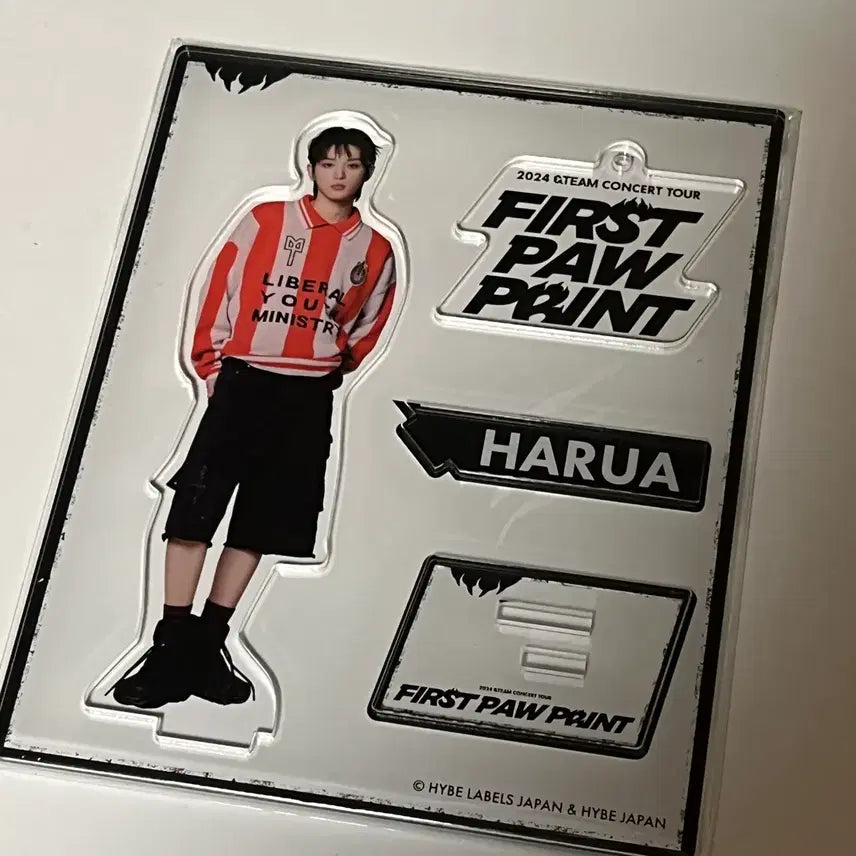 [BUNJANG] &amp;TEAM Harua First Paw Print Acrylic Stand / 앤팀 하루아 파우프린트 퍼파프 아크스타 아크릴스탠드