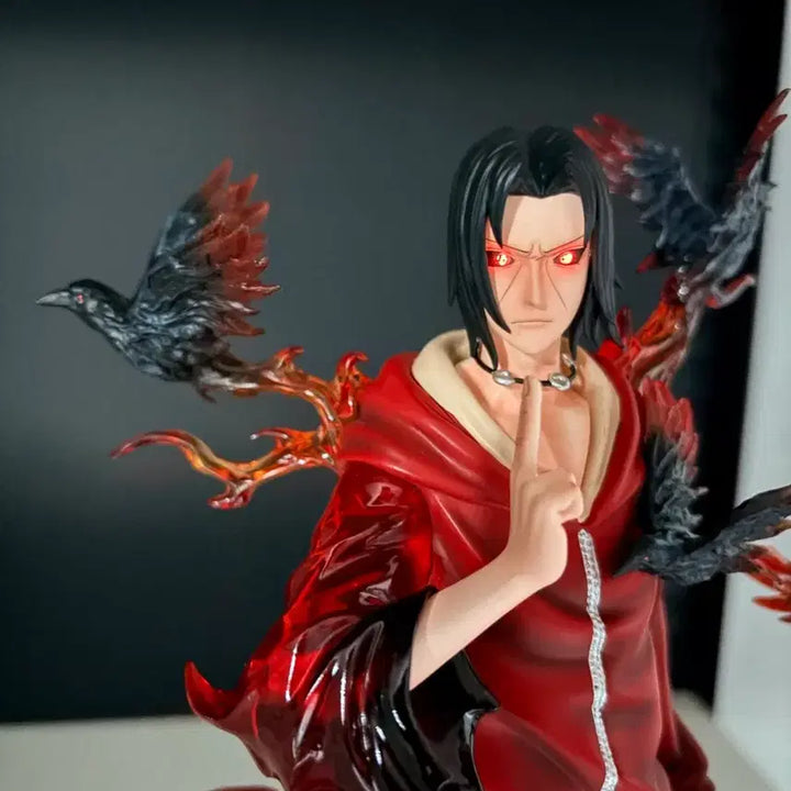 [BUNJANG] Naruto Uchiha Itachi LED Resin Figure (Recast) / LED 나루토 우치하 이타치 레진 피규어 (복각)