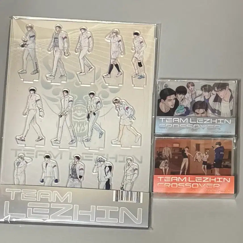 [BUNJANG] Team Rejin Diorama Acrylic Stand &amp; Crossover Acrylic Card Bundle Set / 팀레진 디오라마 아크릴스탠드, 크로스오버 아크릴카드 줌인&amp;줌아웃 일괄