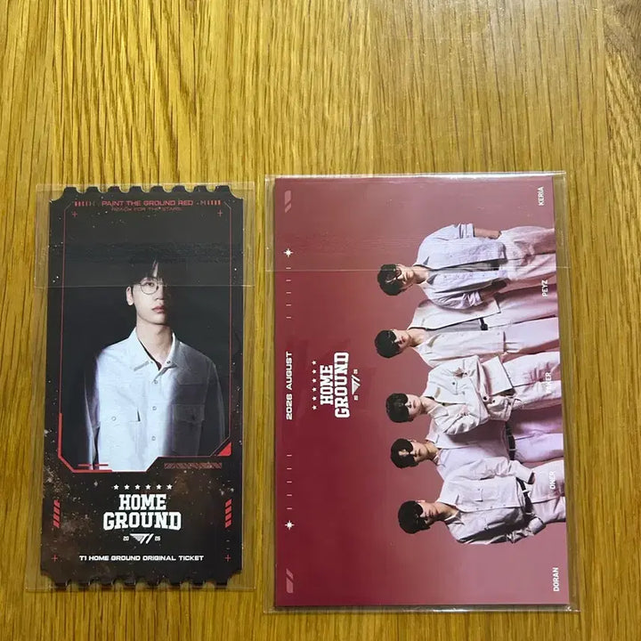[BUNJANG] SKT T1 Home Ground Photocard Ticket Postcard / skt t1 홈그라운드 포토카드 티켓 엽서 판매해요