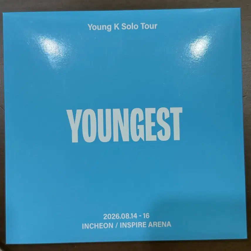 [BUNJANG] Young K YOUNGEST Concert Fan Gift Postcard + Handkerchief Set / 영케이 솔콘 팬기프트 영기스트 콘서트 YOUNGEST 양도