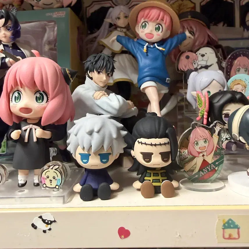 [BUNJANG] Jujutsu Kaisen Jisato Mini Figures Set (Gojo, Geto) / 주술회전 다이소 지토토 피규어 (고죠, 게토)