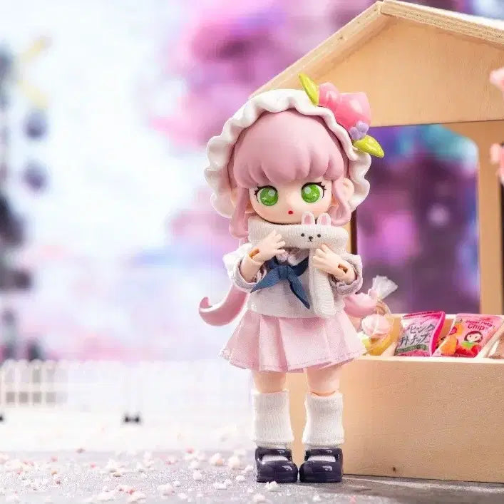 [BUNJANG] Simon Toys TeenNar BJD Student School Series Peach Blind Doll / simontoys teennar bjd 랜덤구관 블라인드돌 학생 스쿨 시리즈 피치