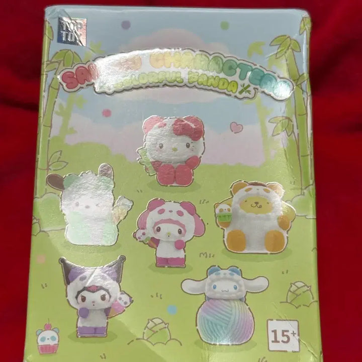 [BUNJANG] Toptoy Sanrio Colorful Panda Pompompurin Figure / 탑토이 산리오 컬러풀 판다 피규어 폼폼푸린