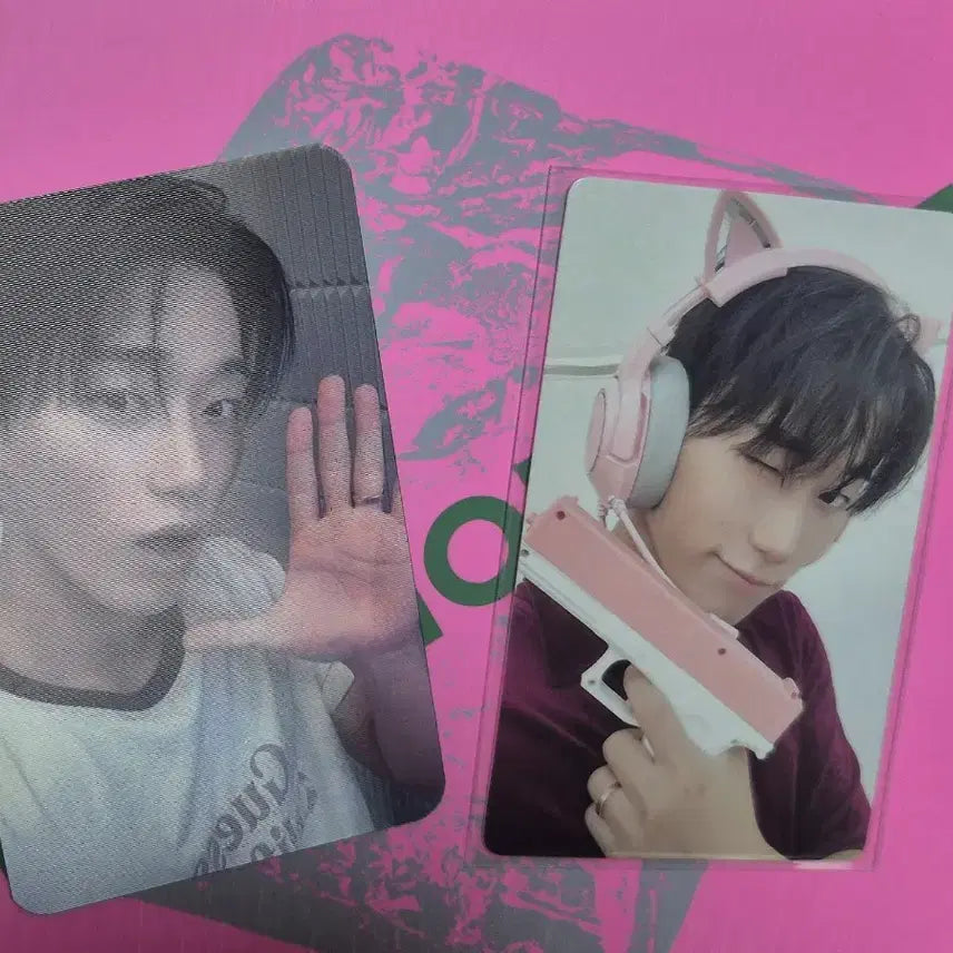 [BUNJANG] ATEEZ San Cat Agent + Lenticular Set / 에이티즈 산 고양이요원+렌티큘러set