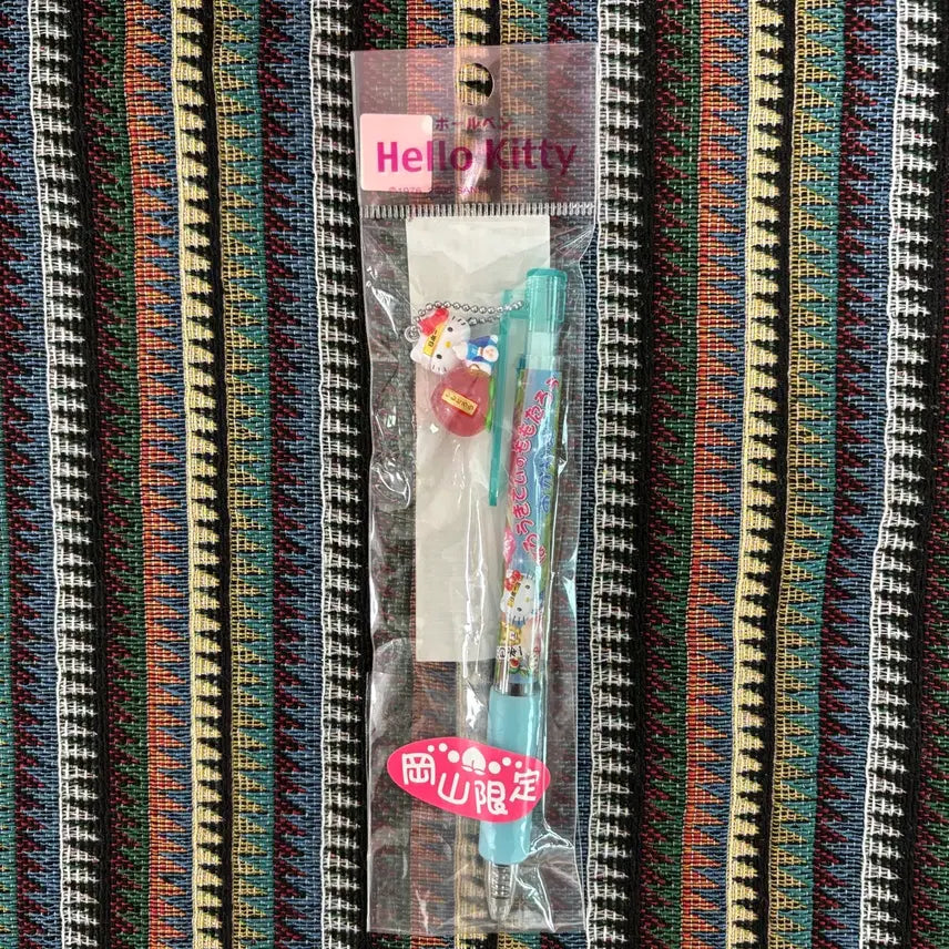 [BUNJANG] Classic Kitty Peach Ballpoint Pen / 고전 키티 복숭아 볼펜