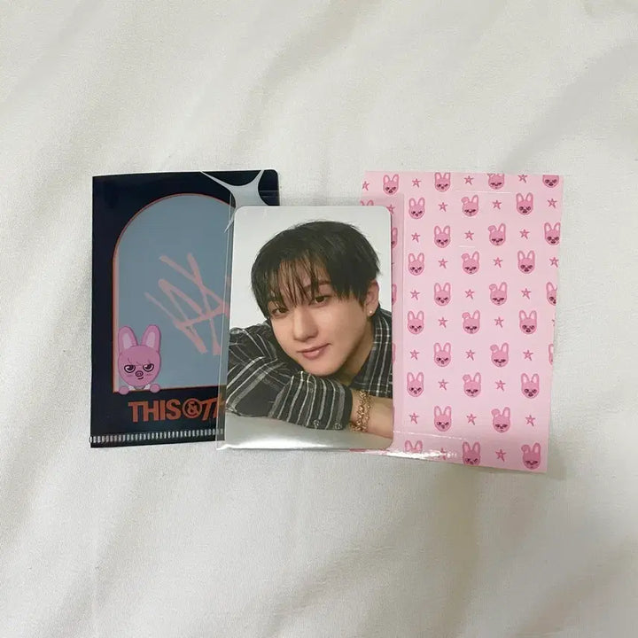[BUNJANG] Stray Kids SKZ-REPLAY D.S.C 3RD EP Changbin Bundle Set Photocard &amp; Dwaekki Entrance Holder / 스키즈 디스앤댓 팝업 창빈 일괄