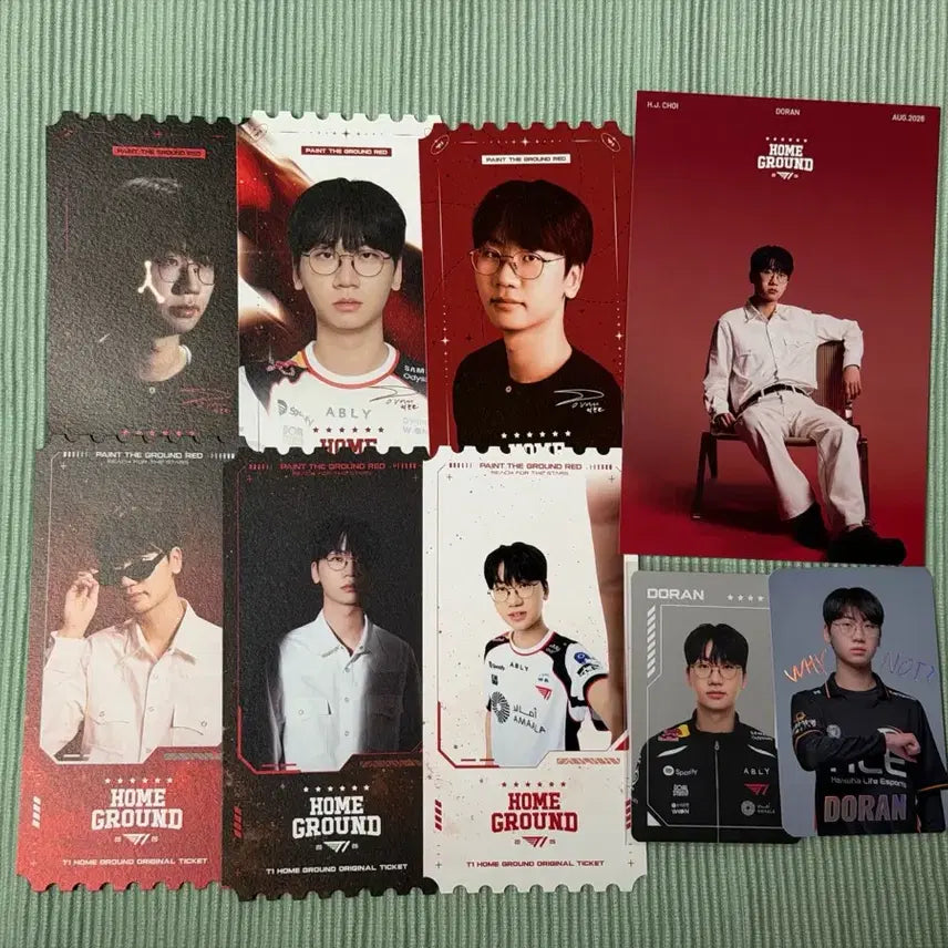 [BUNJANG] TREASURE Doyoung Homeg Postcard + Photocard Bundle Set / T1 도란 홈그 엽서+포토카드 일괄 판매