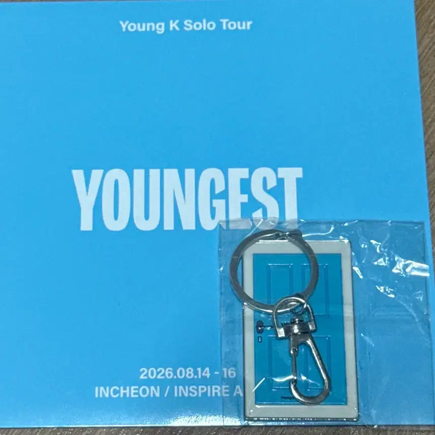 [BUNJANG] Young K Solo Concert Made Gift &amp; Official Goods Keychain Bundle Set / 영케이 솔콘 마데 기프트, 공방 키링 같이 양도합니다!