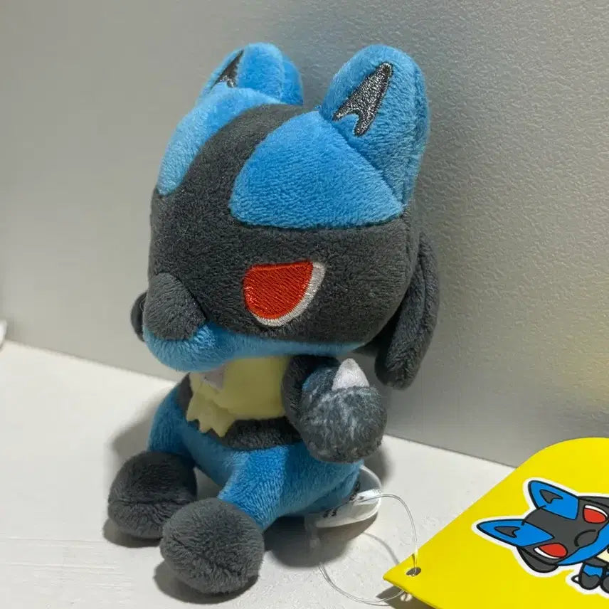 [BUNJANG] Pokemon Dolls Lucario Mascot Plush / 포켓몬 돌즈 루카리오 마스코트 인형