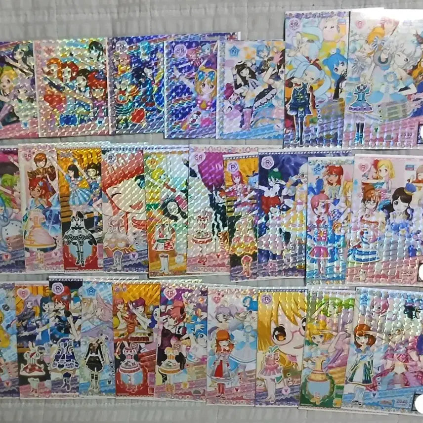 [BUNJANG] PriPara Japanese Arcade Tickets - 27 Cards / 프리파라 일판 기기베출 27장 티켓