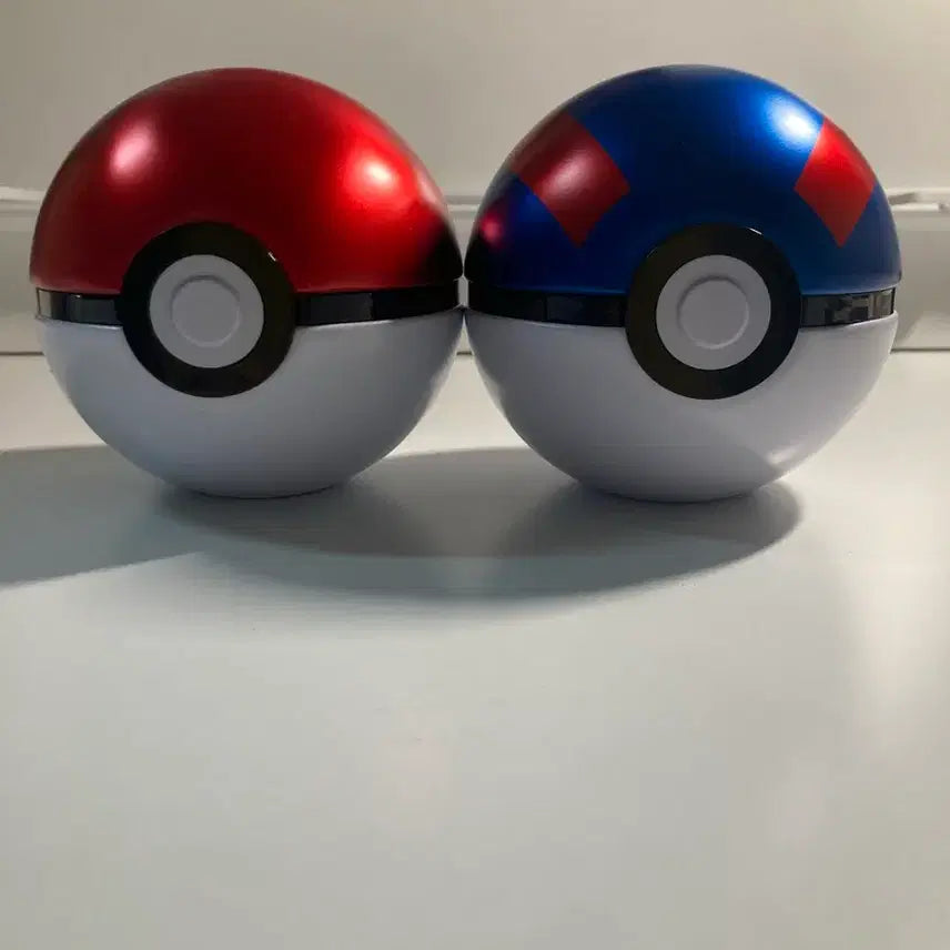 [BUNJANG] Pokemon Monster Ball &amp; Super Ball Tin Case Bundle Set / 포켓몬 몬스터볼, 슈퍼볼 틴케이스 일괄