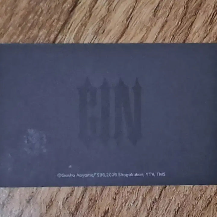 [BUNJANG] Detective Conan 30th Anniversary Exhibition Random Profile Card Jin / 명탐정 코난 30주년 전시회 굿즈 랜덤프로필 카드 진 팝니당