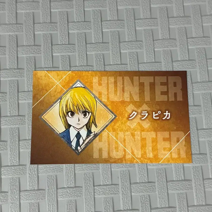 [BUNJANG] Hunter x Hunter Kurapika Business Card Jump Shop Jump Festa Limited / 헌터헌터 헌헌 점프샵 점프페스타 크라피카 명함 카드