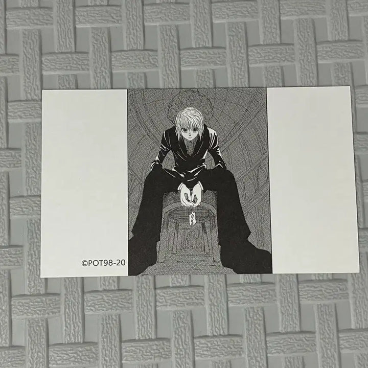 [BUNJANG] Hunter x Hunter Kurapika Business Card Jump Shop Jump Festa Limited / 헌터헌터 헌헌 점프샵 점프페스타 크라피카 명함 카드