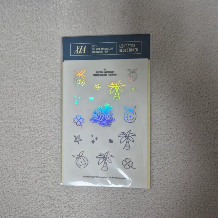 [BUNJANG] Kim Junsu Cze:CHIME Lightstick Deco Sticker / 김준수 코코타임 응원봉 데코 스티커