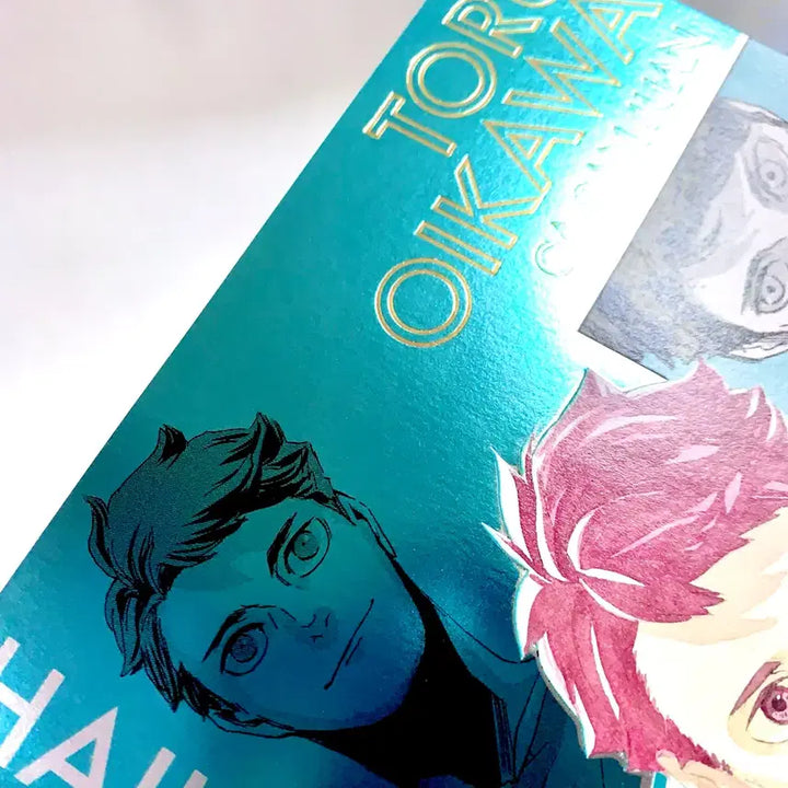 [BUNJANG] Haikyuu!! Stage Play Oikawa Bromide - Gold Foil Edition / 하이큐)원화)전시회) 브이리그 오이카와 금박 브로마이드 엽서 카드