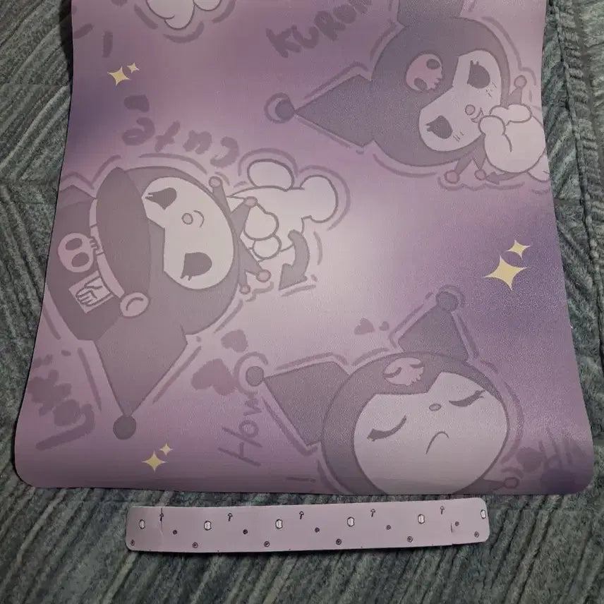 [BUNJANG] Sanrio Kuromi Purple Desk Mat / [급전] 산리오 쿠로미  보라색 장패드