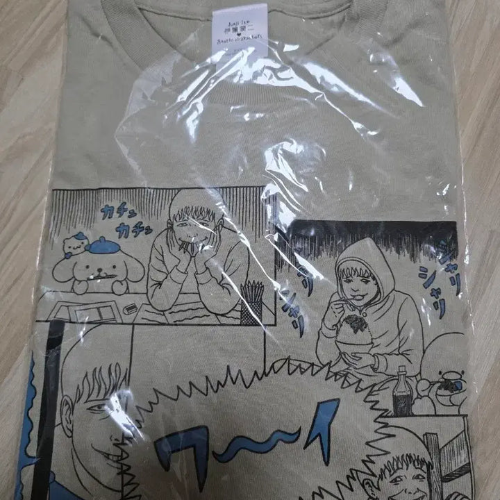 [BUNJANG] Junji Ito x Sanrio Collaboration Soichi My Melody Hello Kitty Pochacco T-Shirt XL / 이토준지 산리오 콜라보 티셔츠 소이치 마이멜로디 키티 포차코