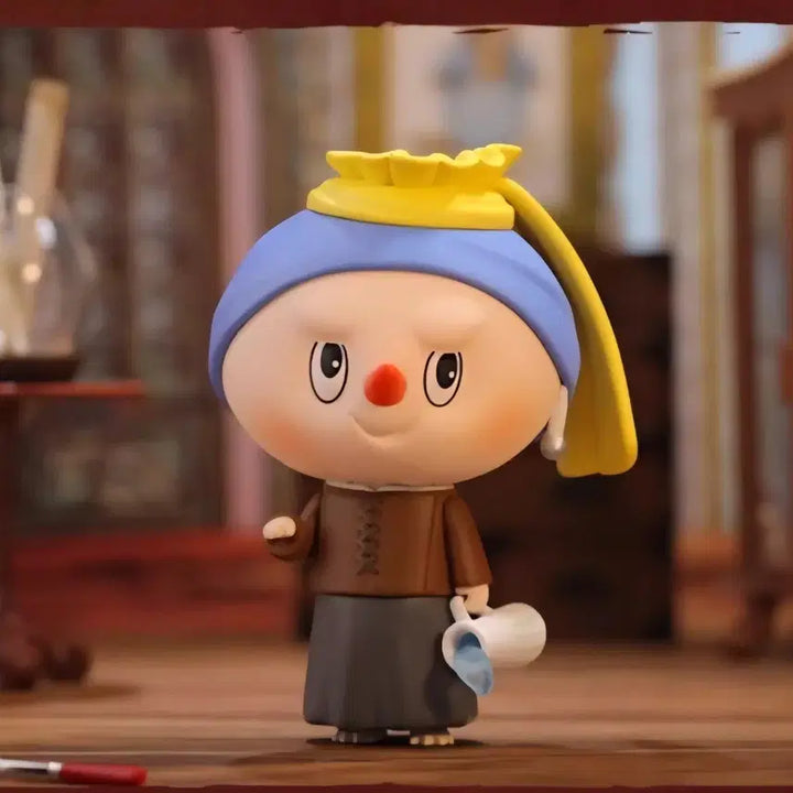 [BUNJANG] Pop Mart Labubu "Girl with a Pearl Earring" Art Series Sealed Figure / (봉지미개봉)팝마트 라부부 아트시리즈 진주귀걸이를 한 소녀 피규어