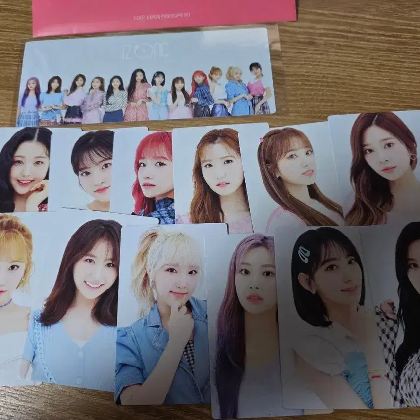 [BUNJANG] IZ*ONE Oneiric Theater Photocard Ticket Card Set / 아이즈원 오나이릭시어터 포토카드 티켓카드 세트