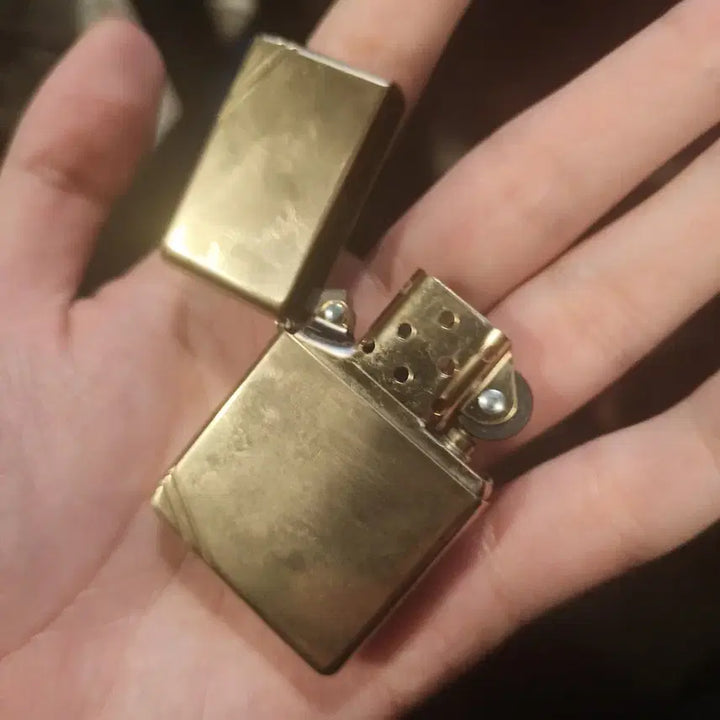 [BUNJANG] ZIPPO Classic Brass Lighter / 지포 클래식 브라스