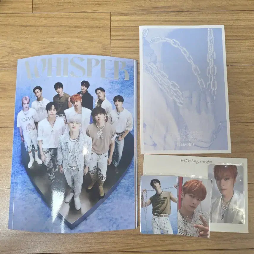 [BUNJANG] The Boyz Whisper Album Photobook Photocard / 더보이즈 위스퍼 앨범 포토북 포카 포함