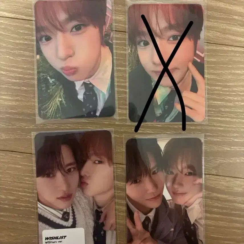 [BUNJANG] NCT WISH Sakuya Wishlist Bundle Set Photocard / 엔시티 위시 사쿠야 wishlist 포카 일괄 양도 판매