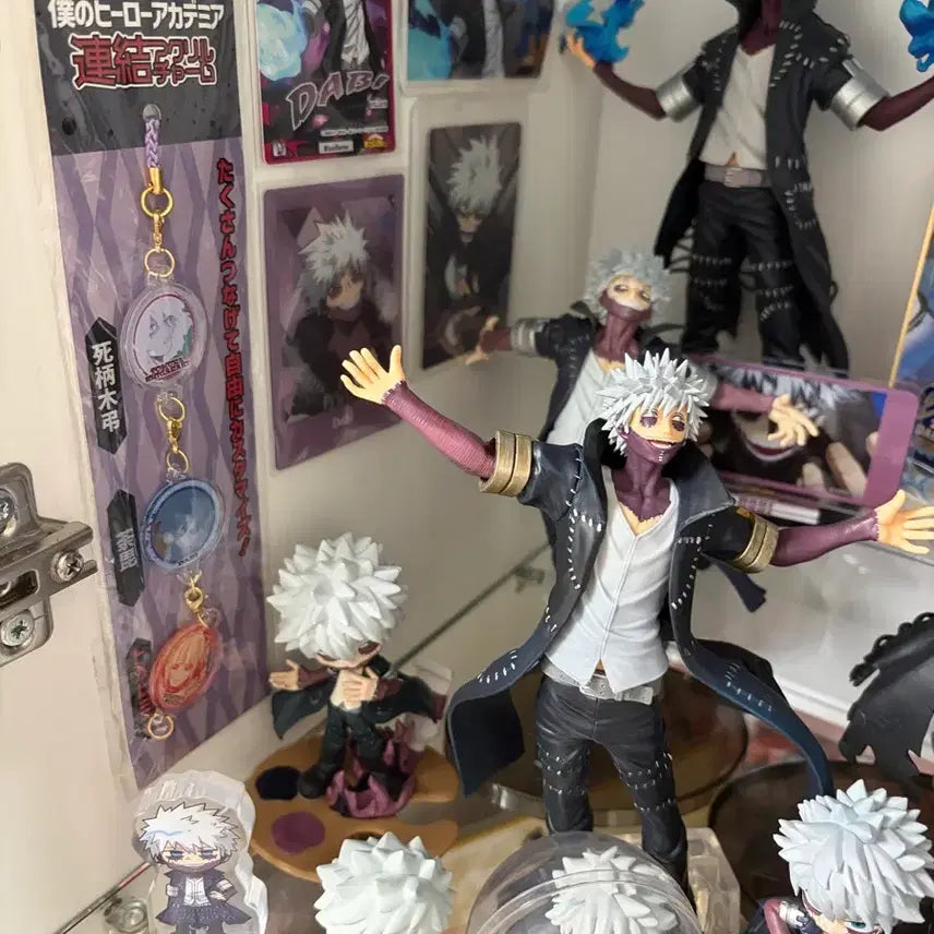 [BUNJANG] My Hero Academia Dabi Figure Merchandise Bundle Set (Unsealed) / 일괄판매 [개봉] 나히아 히로아카 다비 피규어 굿즈 세트