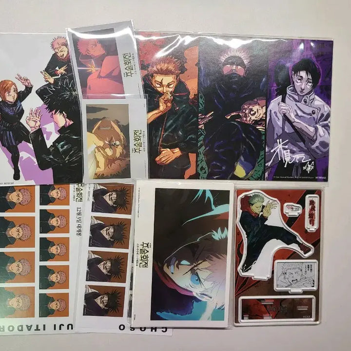 [BUNJANG] Jujutsu Kaisen Yuji Itadori 2020 Diorama Acrylic Theater Exclusive Postcard Photocard / 주술회전 이타도리 유지 2020 디오라마 아크릴 극장판 특전 엽서 포토카드 증명사진 증사 쵸소우