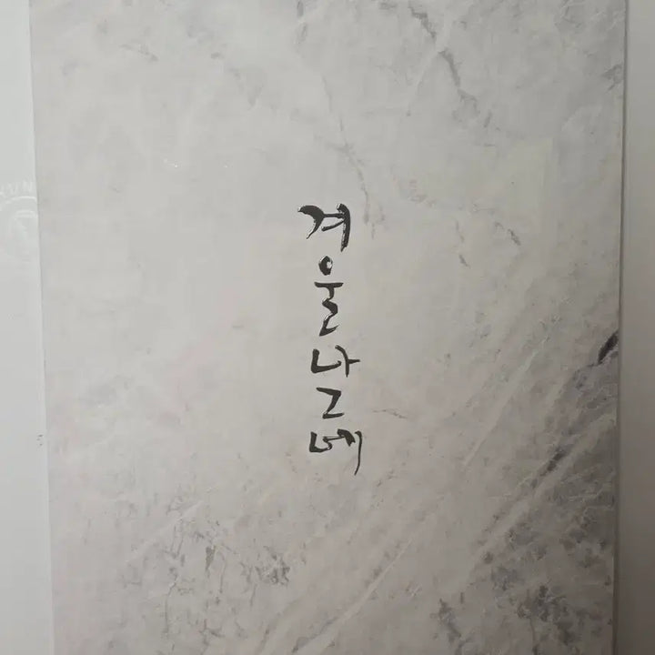 [BUNJANG] Lee Changsub Musical Winter Wanderer 1st Program Book / 이창섭 뮤지컬 겨울나그네 1차 프로그램북