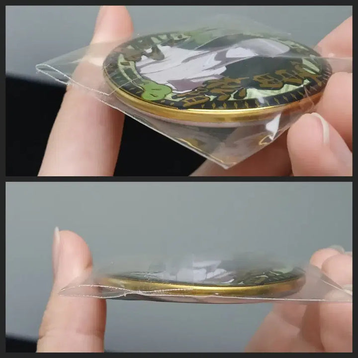 [BUNJANG] Gintama Yoshida Shoyo Chinese Gold Foil Can Badge / (택포) 은혼 중국 금박 금장 EAKI 캔뱃지 요시다 쇼요