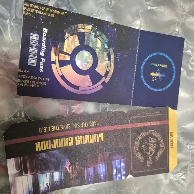 [BUNJANG] Limbus Company Boarding Pass Ticket Bundle / 라오루 보딩패스 림버스 티켓