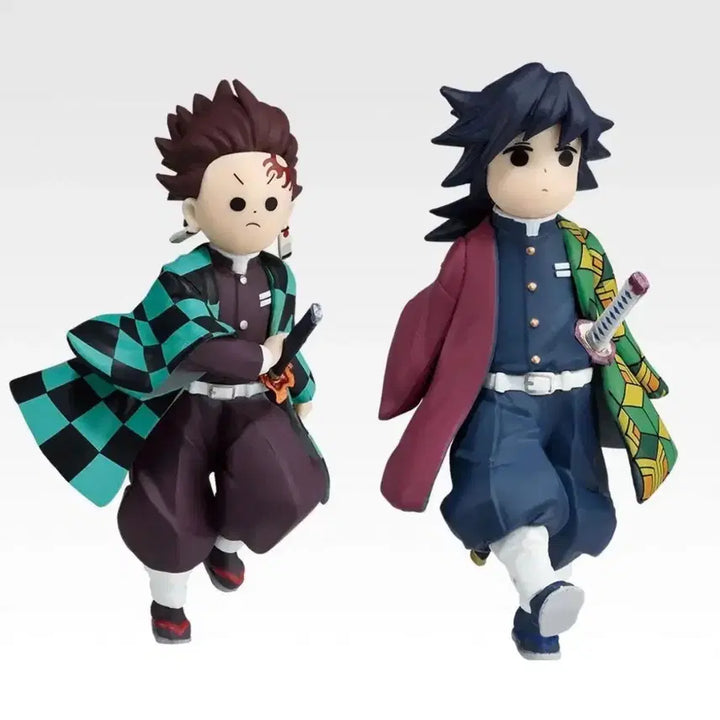[BUNJANG] Demon Slayer Tanjiro &amp; Giyu D Prize Ichiban Kuji Figure Bundle Set (Sealed) / (미개봉) 현물 택포 14 귀멸의칼날 D상 탄지로 기유 피규어