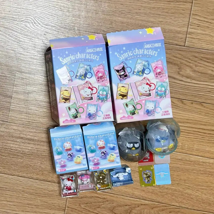 [BUNJANG] Sanrio Character Keychain Figure Gacha Bundle Set / 산리오 키링 피규어 가챠 일괄