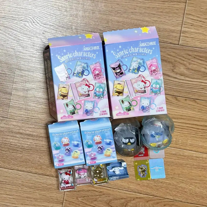 [BUNJANG] Sanrio Character Keychain Figure Gacha Bundle Set / 산리오 키링 피규어 가챠 일괄