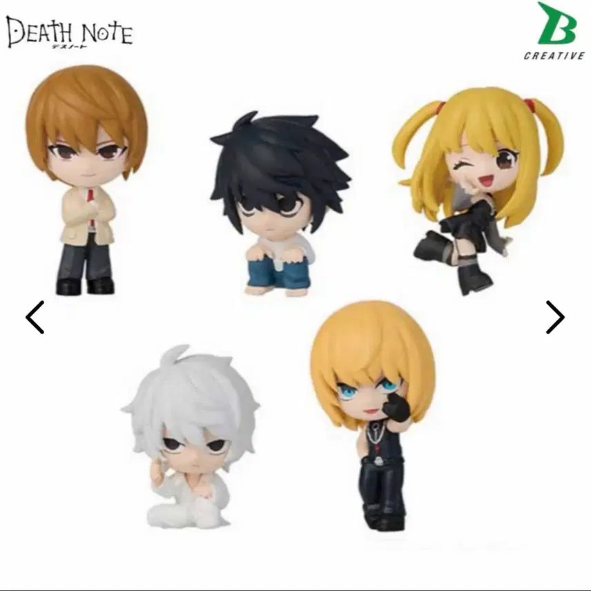 [BUNJANG] Death Note Figure Collection 5-Figure Full Set (New) / 선착순 1명 마지막 한 세트!! (새상품) Death note 데스노트 피규어 컬렉션 5종 풀세트