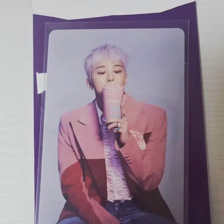 [BUNJANG] G-Dragon Ventti Photocard / 벤티 지디 포카