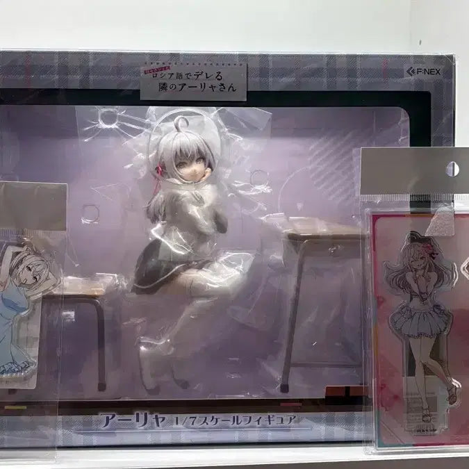 [BUNJANG] Anya Forger 1/7 Scale Figure &amp; Acrylic Stand Bundle (Sealed) / 아랴양 1/7 스케일 피규어 아크릴 일괄 미개봉