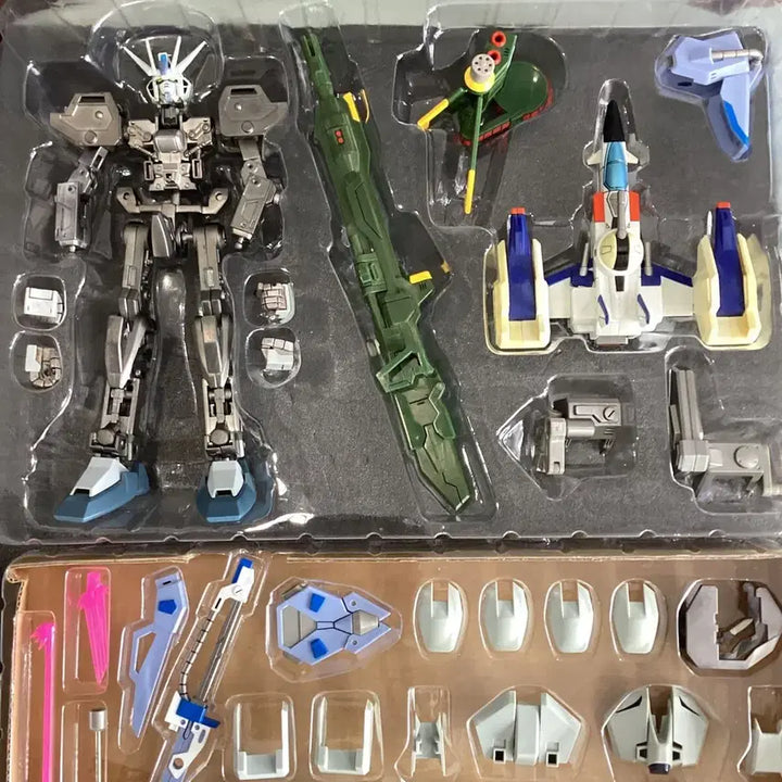 [BUNJANG] Bandai Chogokin Mobile Suit Gundam Sword &amp; Launcher Strike Gundam / -반다이 초합금 기동전사건담 소드&amp;런처 스트라이크 건담 상태좋은 중고제품 팝니다.