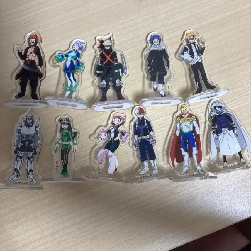 [BUNJANG] My Hero Academia Haikyuu!! Daiso Acrylic Stand Bundle / 나히아 하이큐 다이소 아크릴