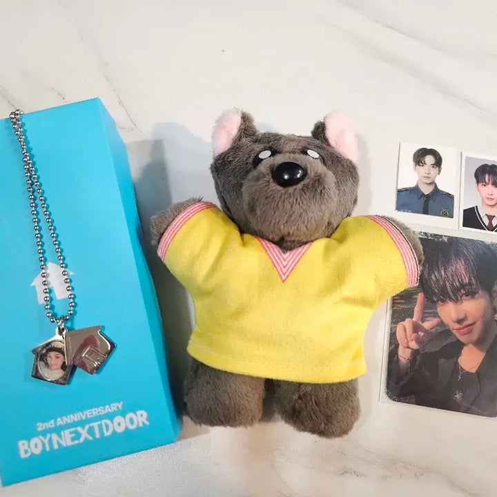 [BUNJANG] BOYNEXTDOOR Myung Jaehyun 2nd Anniversary Necklace Bundle Set / [보넥도 명재현]2주년 목걸이+명명이+포카+증사 일괄판매
