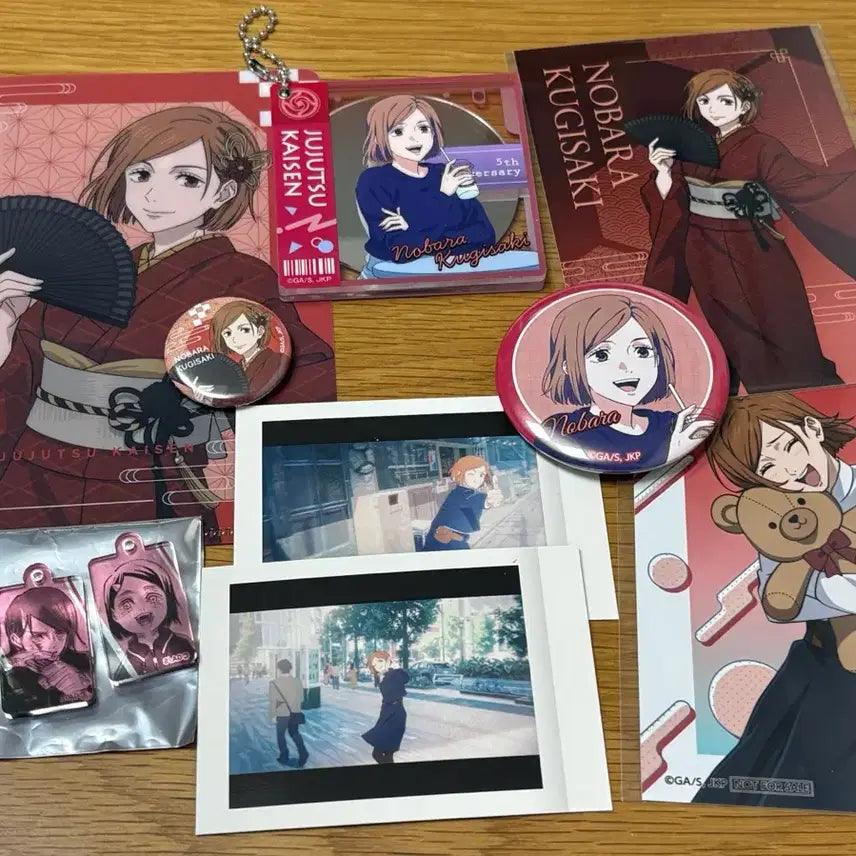 [BUNJANG] Jujutsu Kaisen Nobara Kugisaki Lawson Tsutaya Collaboration Goods Set / 주술회전 쿠기사키 노바라 굿즈 세트 로손, 츠타야
