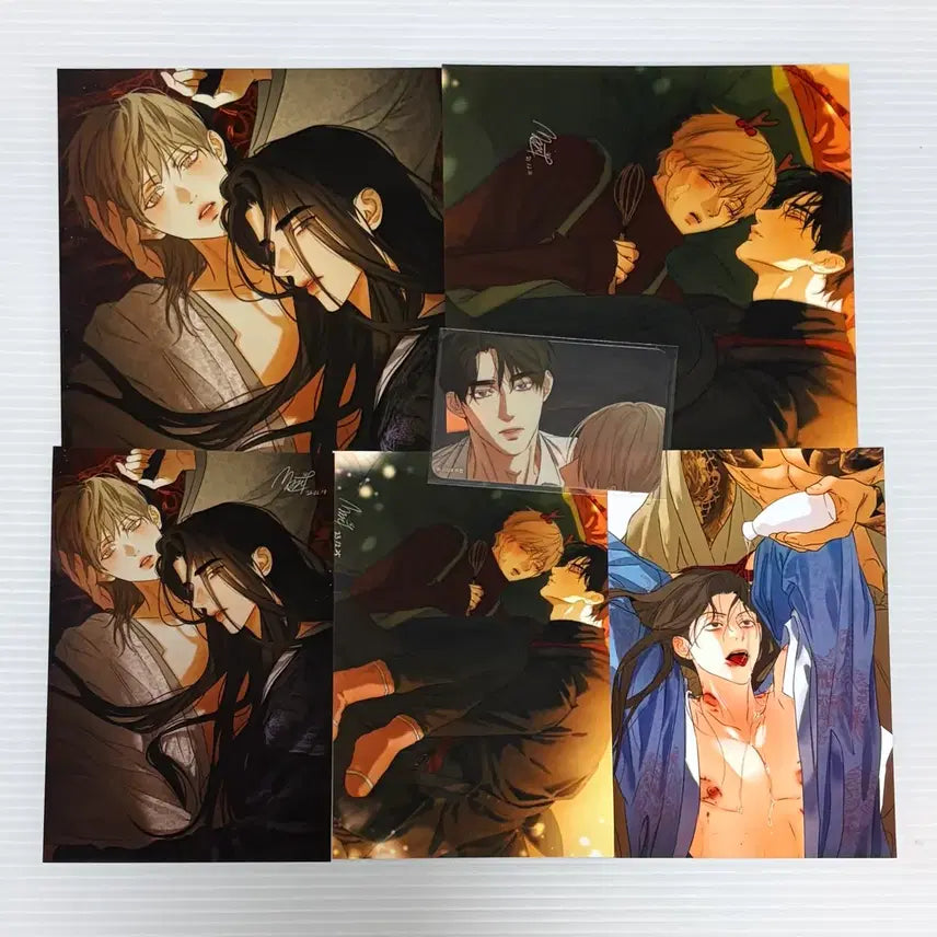 [BUNJANG] Aeyok Bomtoon Special Edition Photocard Bundle Set / 애욕 프박 봄툰 특전 포카 일괄 양도